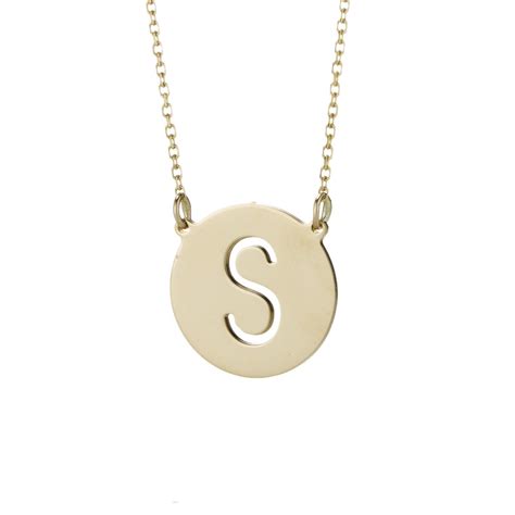 chloe sarah|sarah chloe initial necklace.